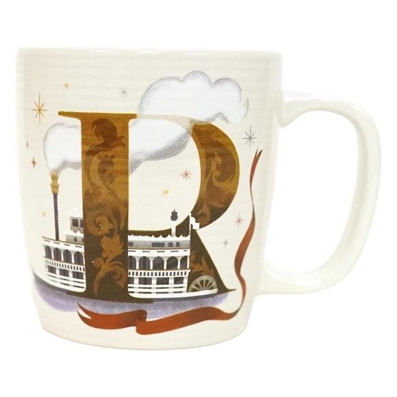 2020 Disney Parks ABC Letters R is for Riverboats Coffee Mug - Picture 1 of 2